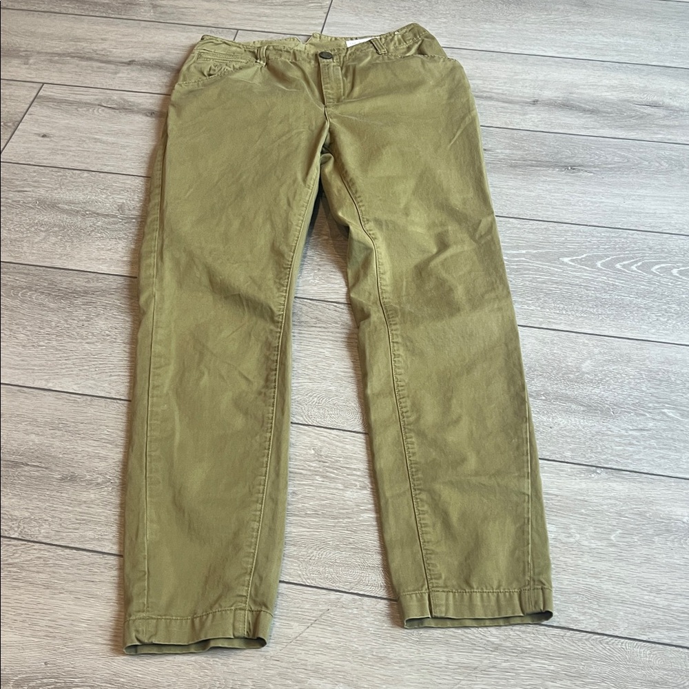 rag & bone Olive Utility Classic field cotton Chinos size 26 - Picture 2 of 8